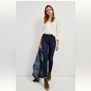 Paige Hoxton High-Rise ankle jeans